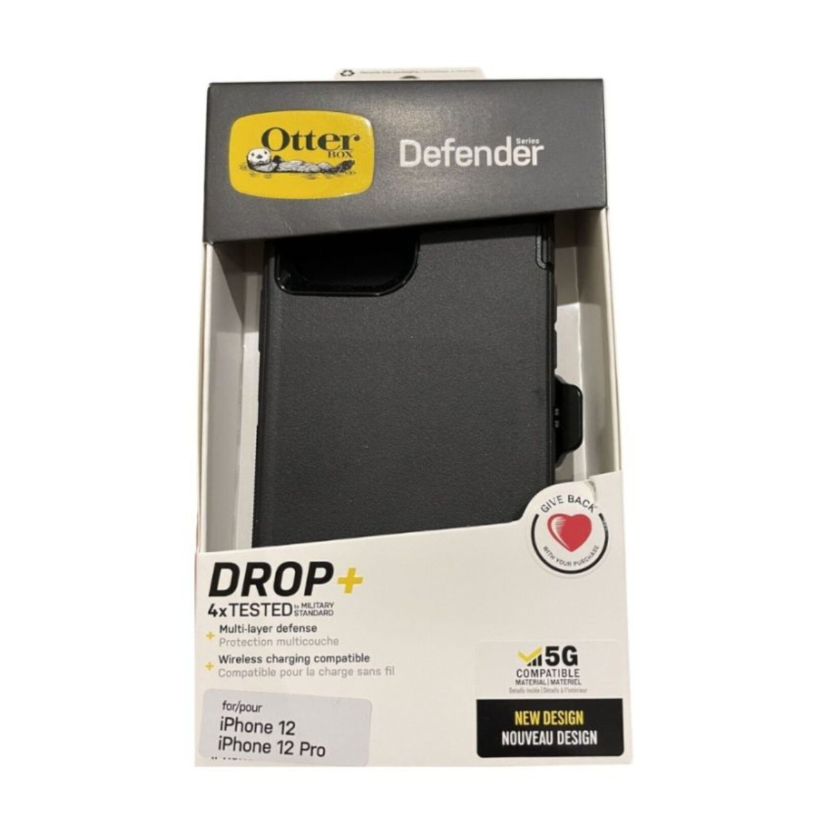 OtterBox Defender Case for iPhone 12/12 Pro - Black