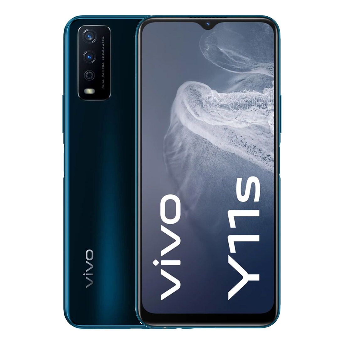 Vivo Y11s (Dual Sim, 32GB/3GB, 6.51'', V2028) - Phantom Black