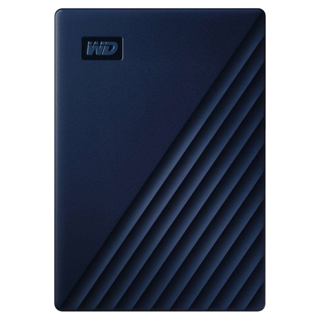 WD My Passport 5TB Portable Hard Drive USB-C 3.0 for Mac WDBA2F0050BBL-WESN - Midnight Blue