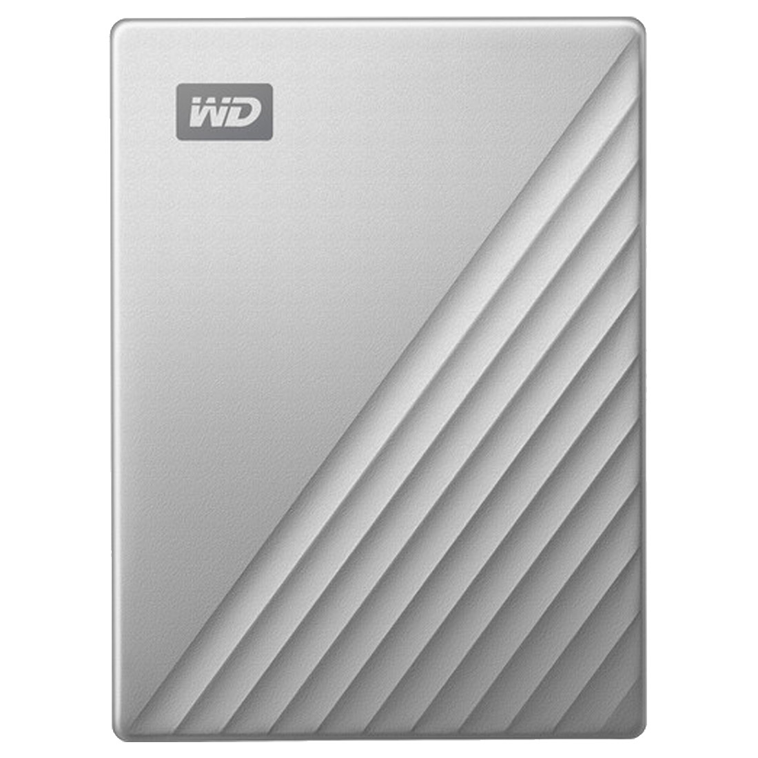 WD My Passport Ultra 4TB Portable Hard Drive USB-C WDBFTM0040BSL-WESN - Silver