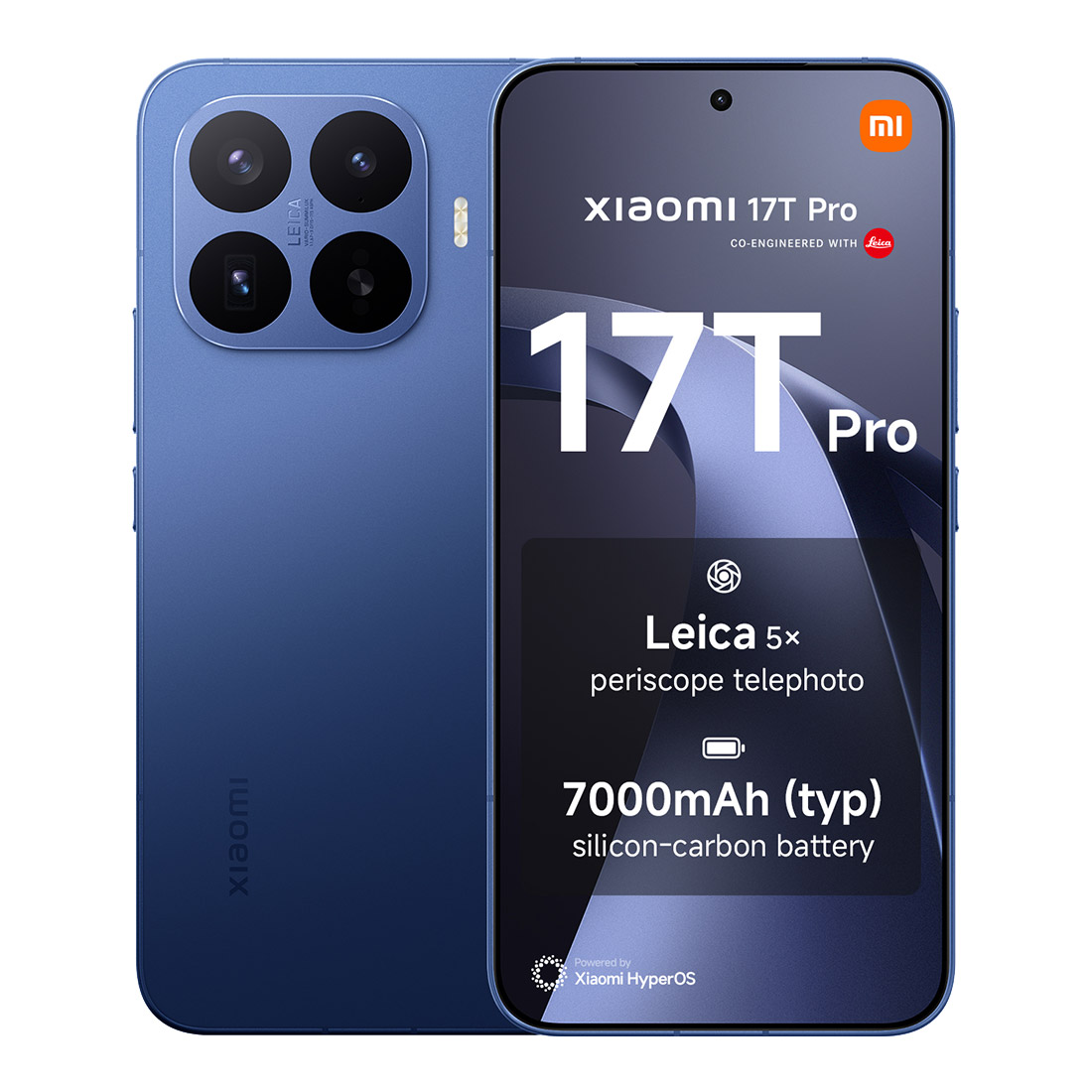 Xiaomi 17T Pro 5G (Dual Sim, 256GB/12GB, 6.83, Leica Camera, AU Version) - Blue-combo 