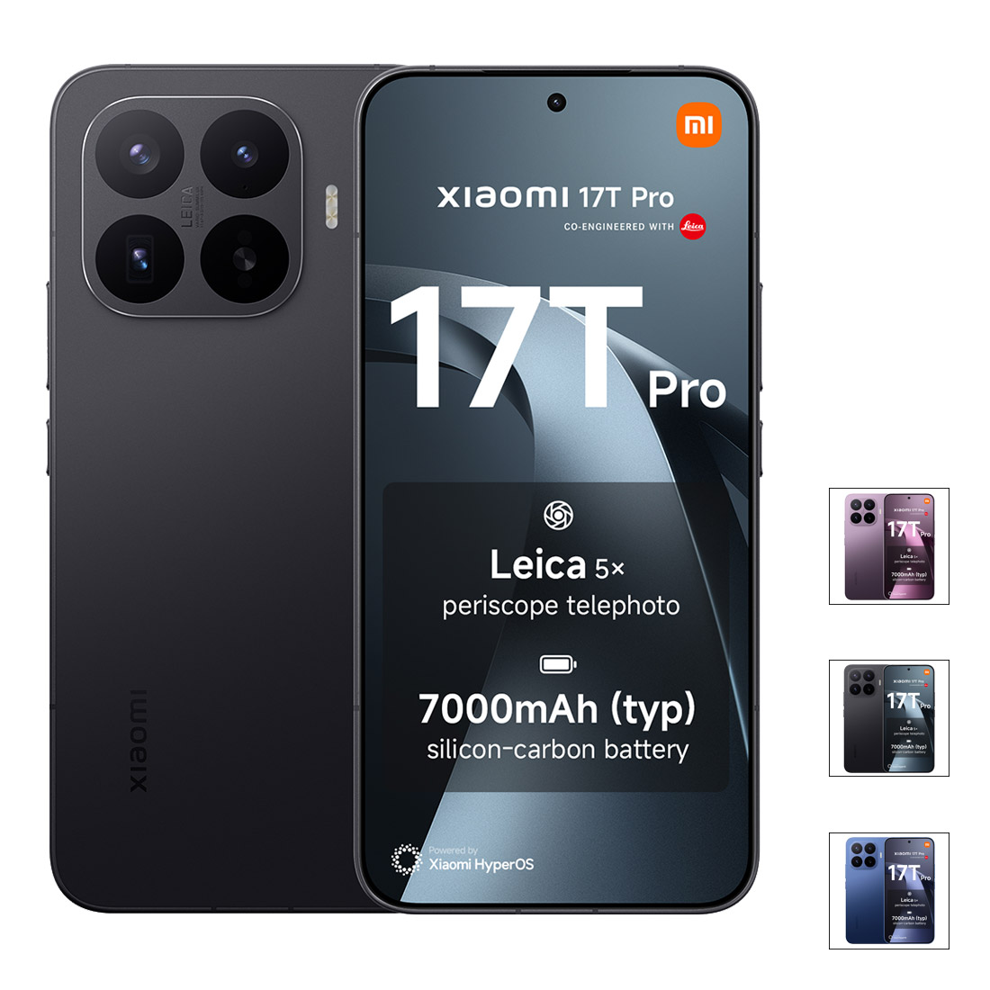 Xiaomi 17T Pro 5G (Dual Sim, 256GB/12GB, 6.83, Leica Camera, AU Version)-combo 