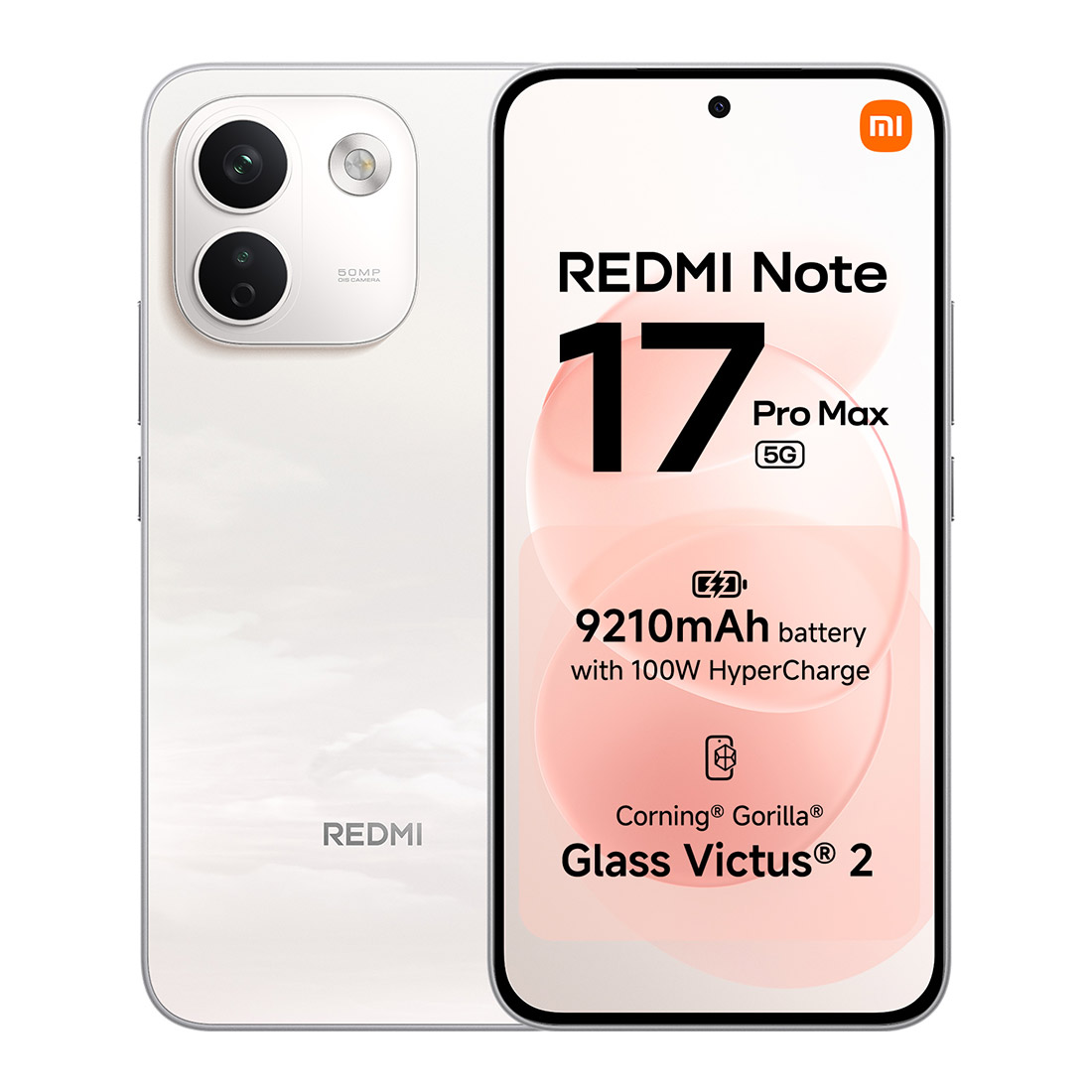 Photo of Xiaomi REDMI Note 17 Pro Max 5G (Dual Sim, 512GB, 9210mAh, AU Version) - White
