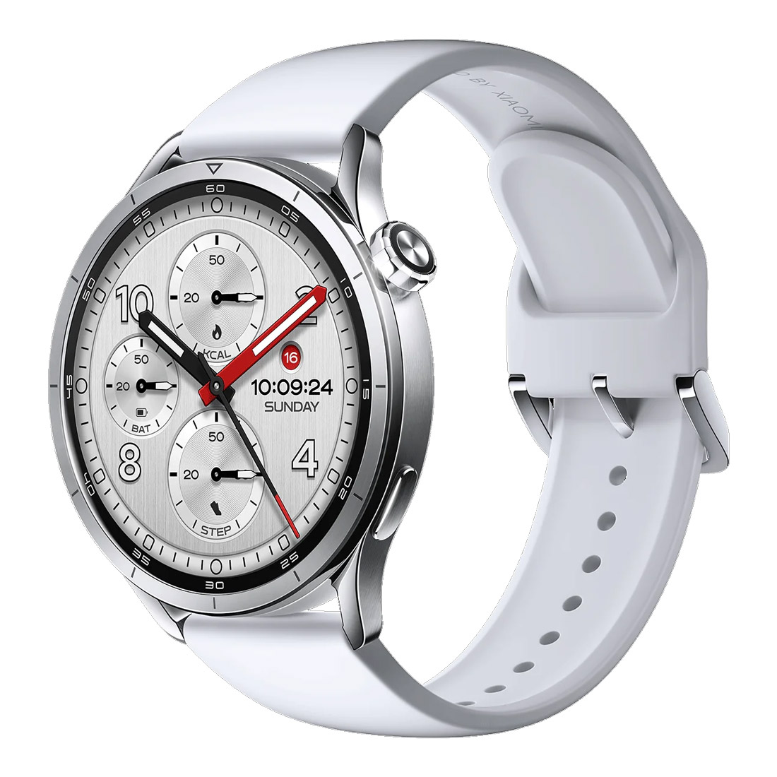 Photo of Xiaomi Watch S5 46mm w/ Silver Fluororubber Strap (1.48" AMOLED, AU Version)