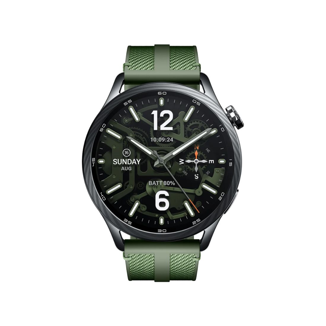 Photo of Xiaomi Watch S5 46mm w/ Jungle Green Fluororubber Nylon Braided Strap (1.48" AMOLED, AU Version)