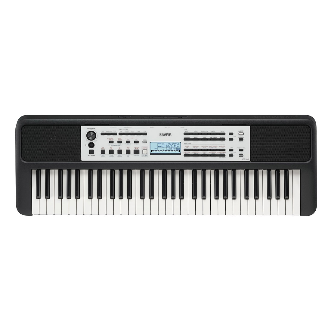 Photo of Yamaha YPT-380 Portable Keyboard - Black