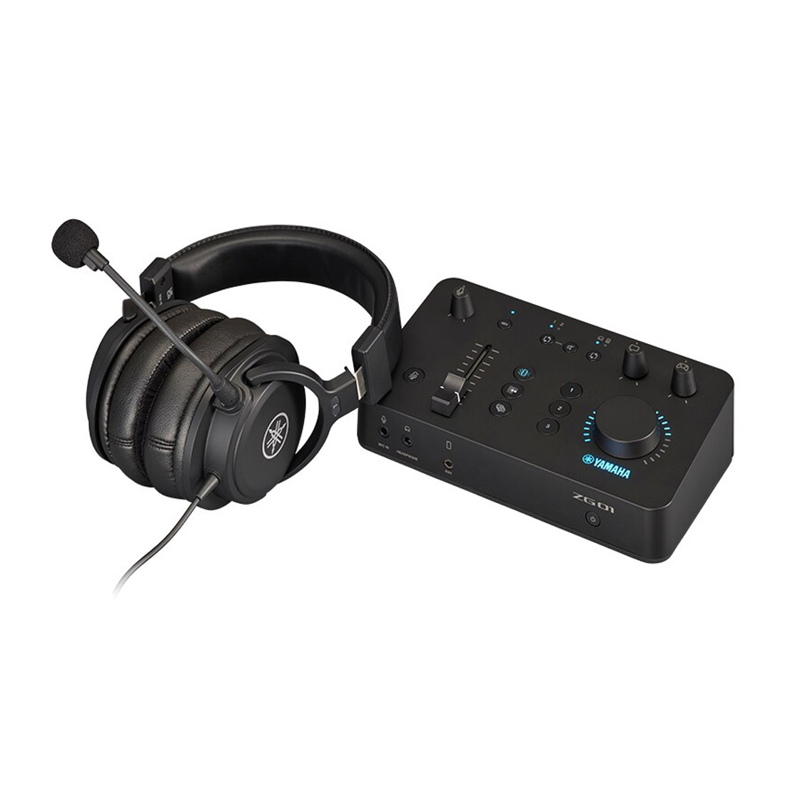 Yamaha ZG01 Game Streaming Pack (Game Steaming Audio Mixer & YH-G01 Headset)-combo 