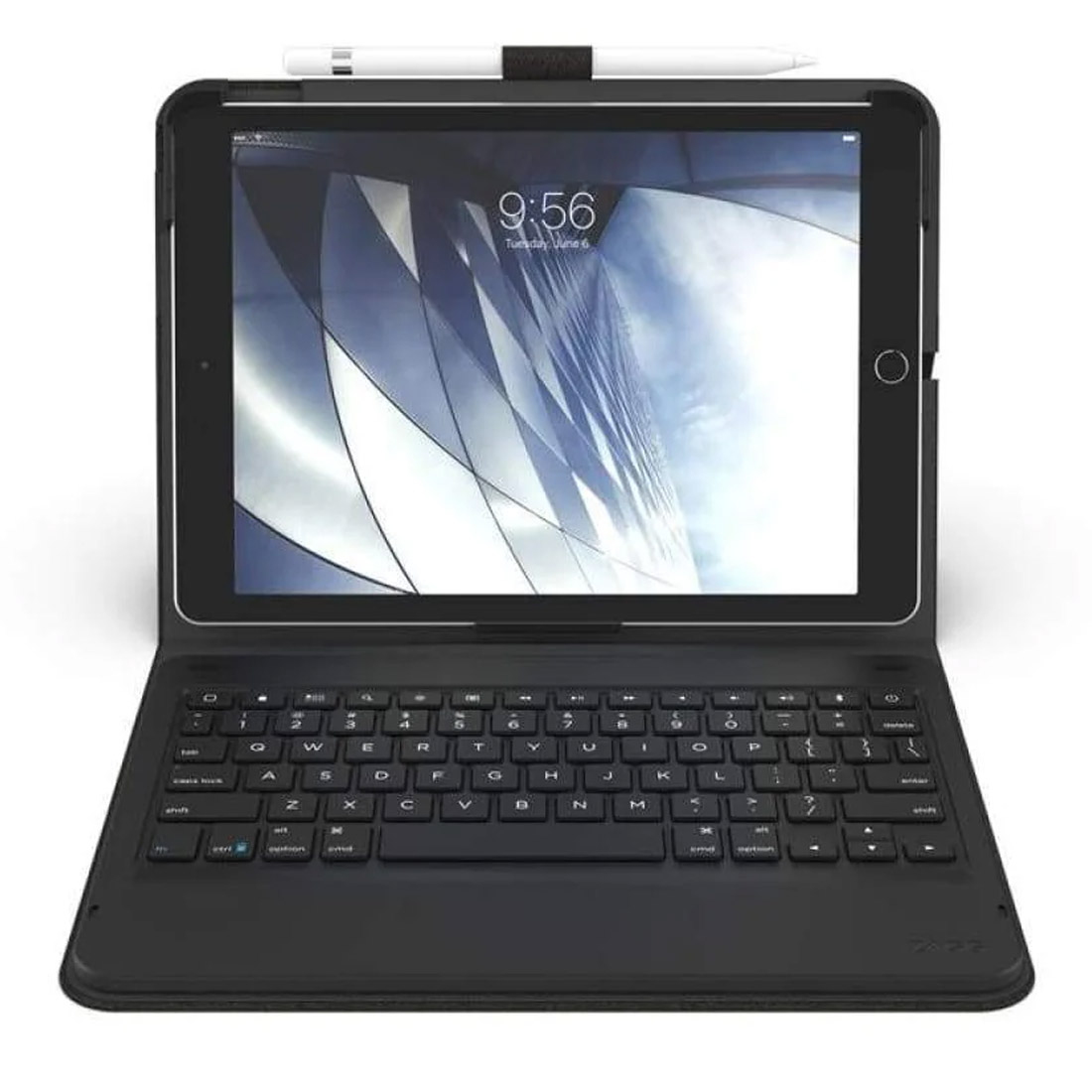 Photo of Zagg Messenger Folio Tablet Keyboard for Apple iPad 10.2, Air3 - Charcoal