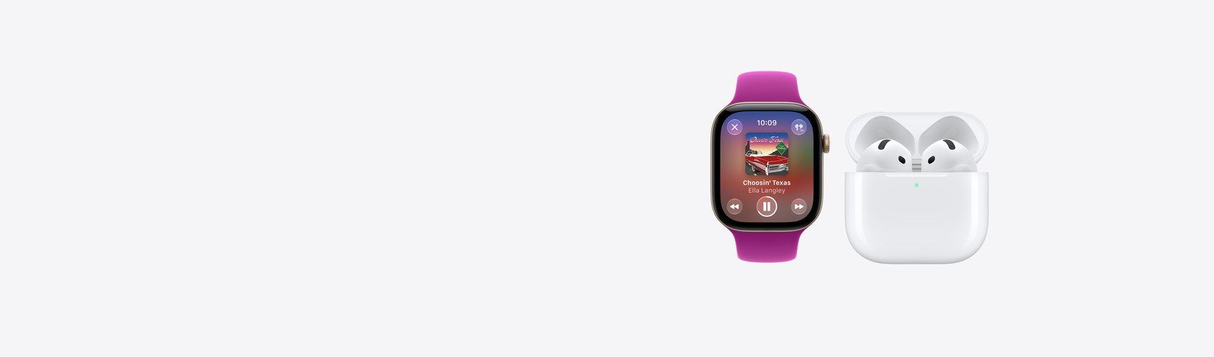 Apple Watch and AirPods