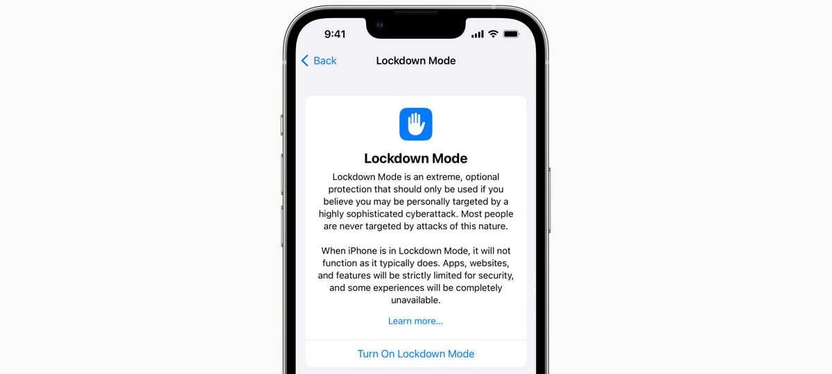 lockdown mode apple
