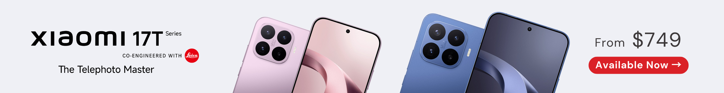 Xiaomi 17T Series available now